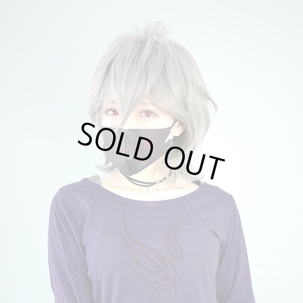 画像7: コスプレミディアムレイヤーウィッグ【オレンジ】 (7)