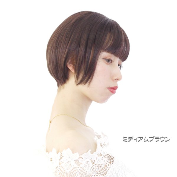 画像2: マッシュショートボブウィッグ (2)