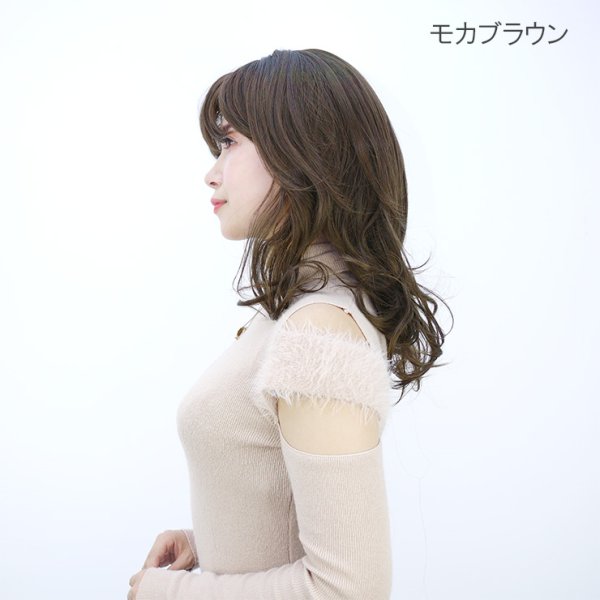 画像5: ドレッシーミディアムカールウィッグ (5)
