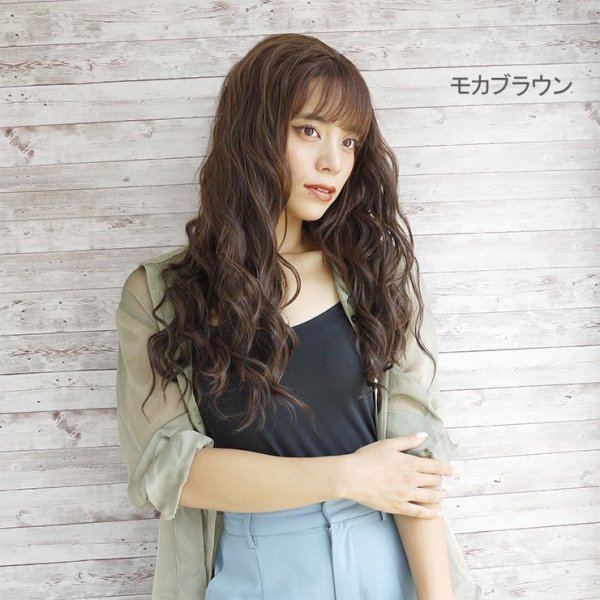 画像4: アンニュイウェーブハーフウィッグ (4)