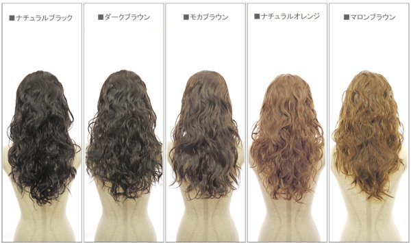画像2: ミディアムナチュラルウェーブハーフウィッグ (2)
