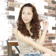 画像10: ミディアムナチュラルウェーブハーフウィッグ｜なみなみウェーブが可愛い人毛に近い柔らかい素材のミディアムハーフ (10)