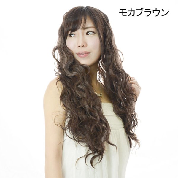 画像5: フラナチュラルウェーブハーフウィッグとケア用品のセット (5)