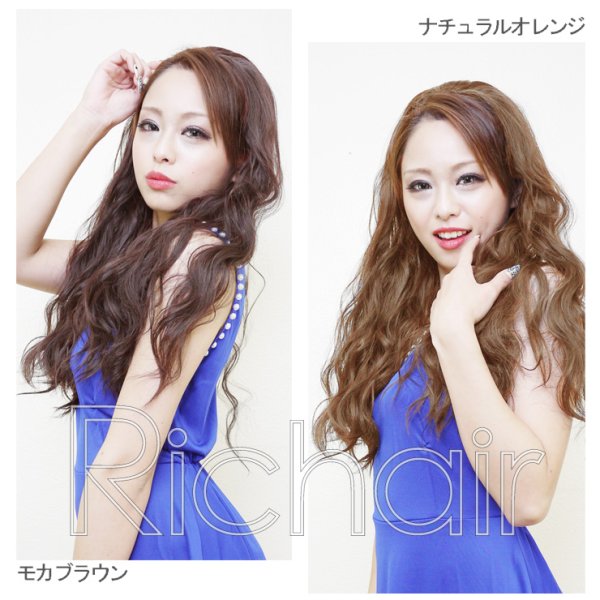 画像4: ソフトウェーブハーフウィッグ (4)
