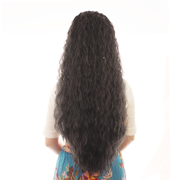 画像5: フラボリュームワッフルハーフウィッグとケア用品のセット (5)