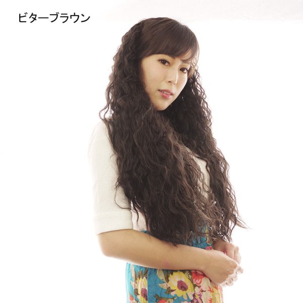 画像3: フラボリュームワッフルハーフウィッグとケア用品のセット (3)