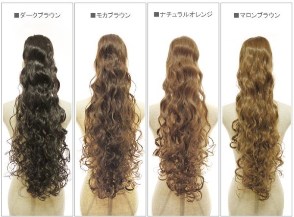 画像4: スパイラルポニーテールウィッグ (4)