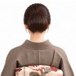 画像2: ふんわりシニヨンウィッグ｜和装・着物に似合うお団子ウィッグ・ショートポニーテール (2)