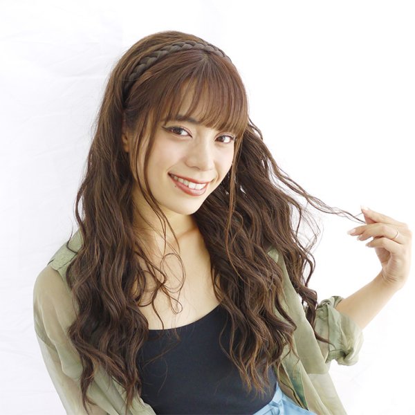 画像3: 三つ編みウィッグ (3)