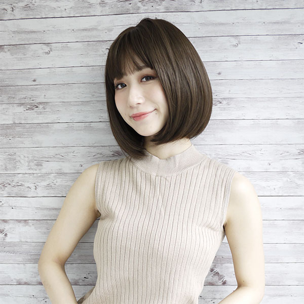 医療用にも使えるボブウィッグ